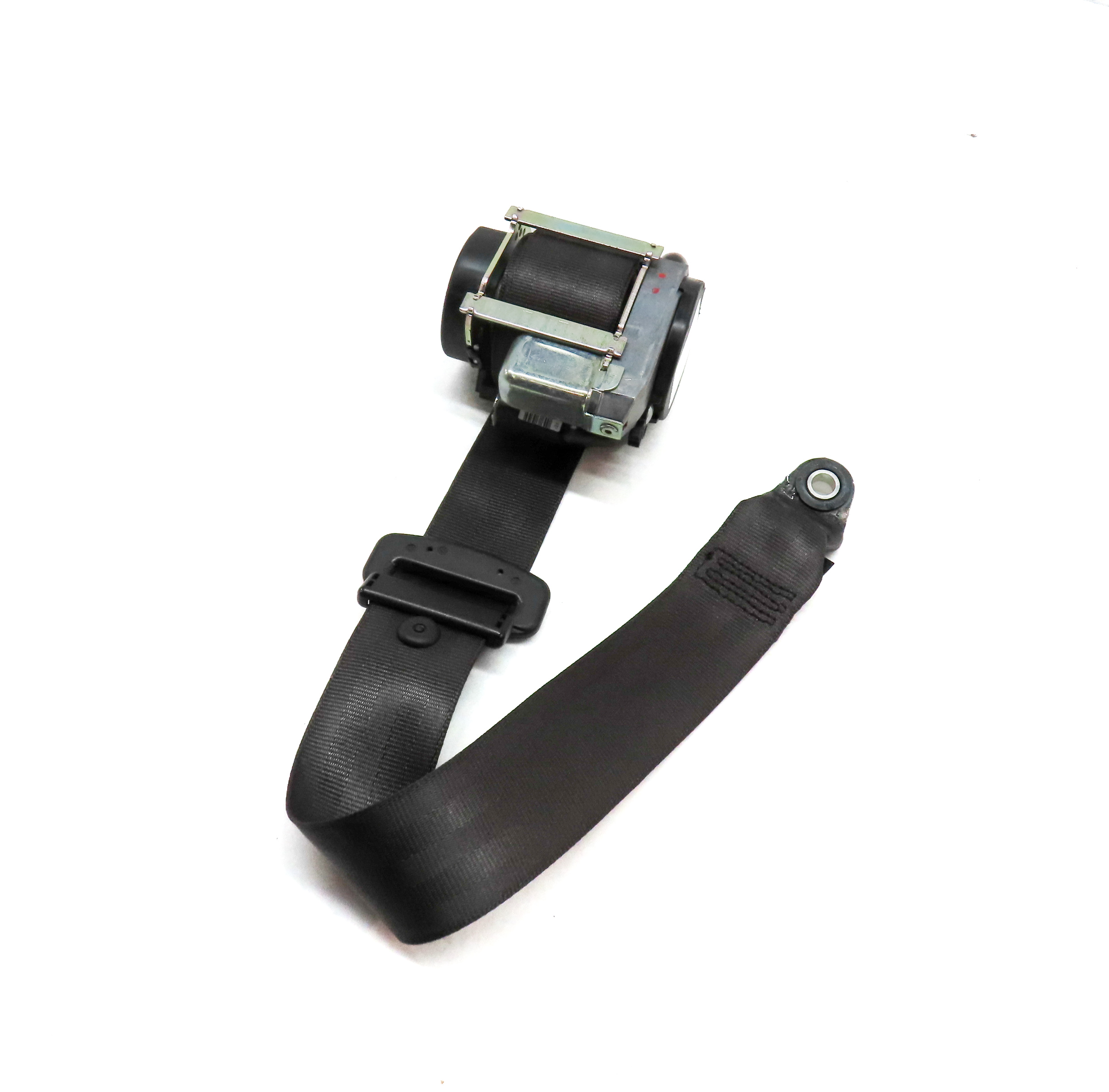 2015 LAND RANGE ROVER SPORT (L494) REAR 2ND ROW LEFT SEATBELT RETRACTOR (BLACK) — exact item pictured